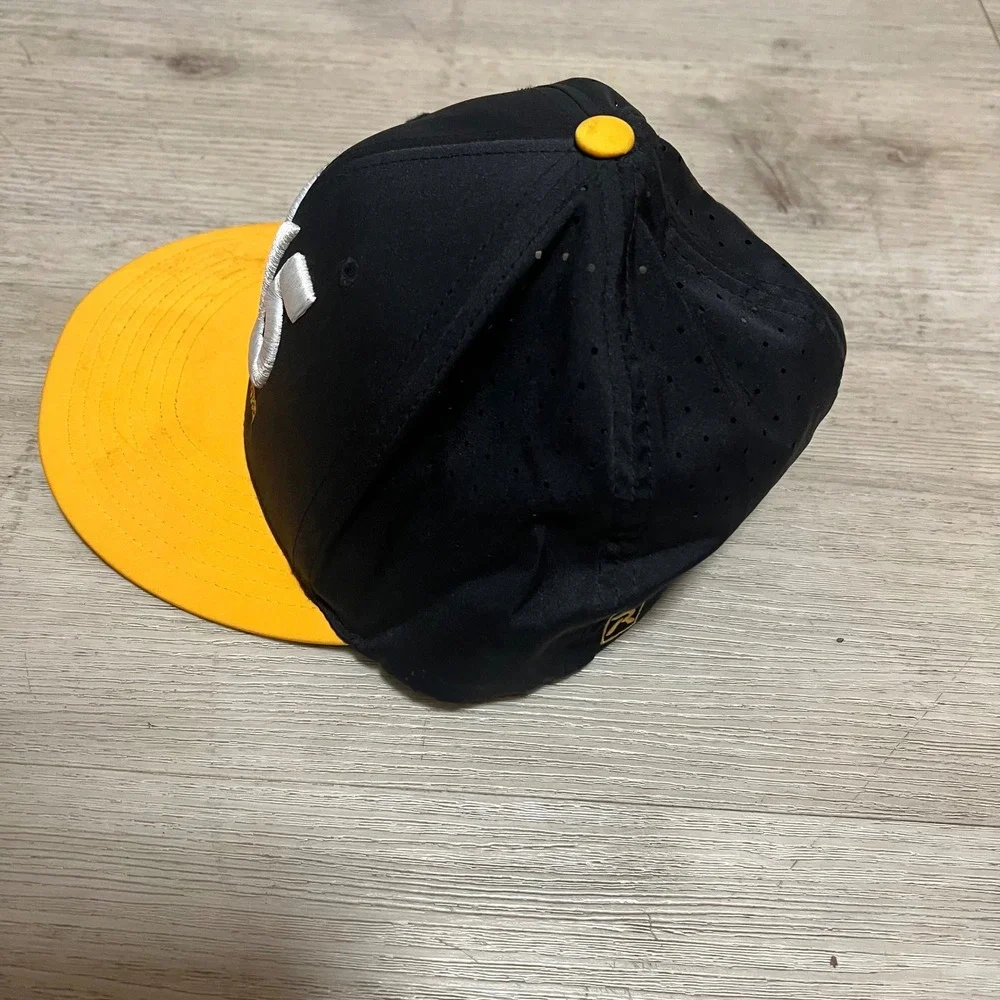 015 O-ONE FIVE NUTRITION Black‎ Yellow Stretch Fit Hat LG-XL Richardson PTS 30